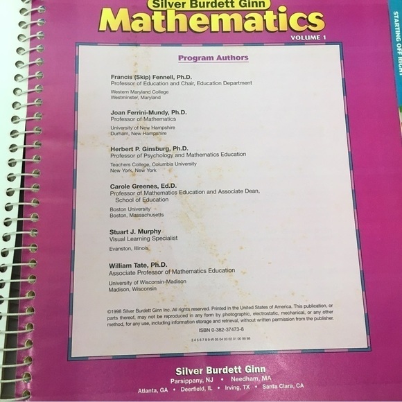 VINTAGE 1998 Grade 5 Mathematics Teacher Guide Florida The Path to Math Success - Picture 4 of 15
